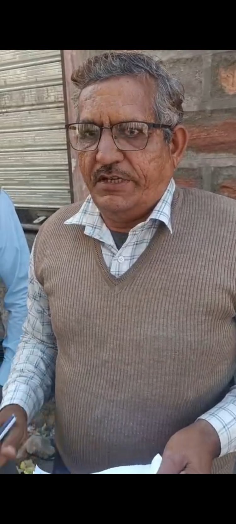 अवैध निर्माण को रुकवाया