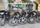 दुपहिया वाहन चोर गिरफतार