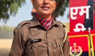 मुस्लिम समाज से राजस्थान पुलिस की वर्दी पहनने वाली पहली बेटी बनी मुमताज .