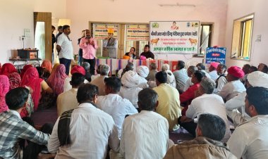 बायफ किसान प्रशिक्षण कार्यक्रम संपन्न*                           पाली ज