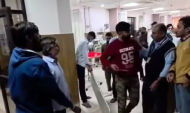 मरीज की मौत परिजनों लगाया लापरवाही का आरोप