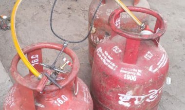 घरेलू गैस सिलेण्डरों की अवैध रिफिलिंग एवं व्यावसायिक दुरुपयोग पर कार्यवाही