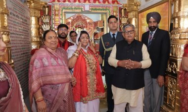 भारत की आत्मा मंदिरों और तीर्थों में वास करती है-राज्यपाल कटारिया*