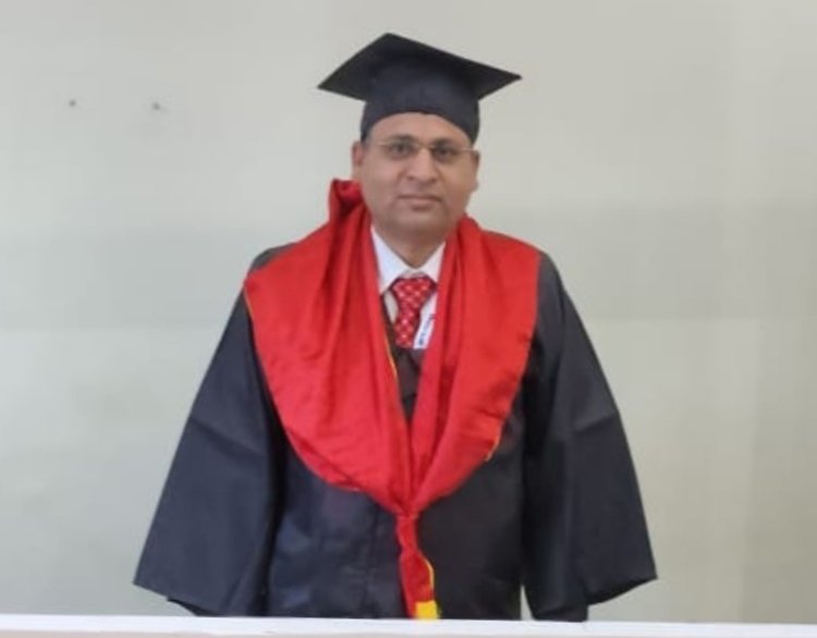 डॉ. चेनाराम चौधरी फैलोशिप उपाधि से सम्मानित 