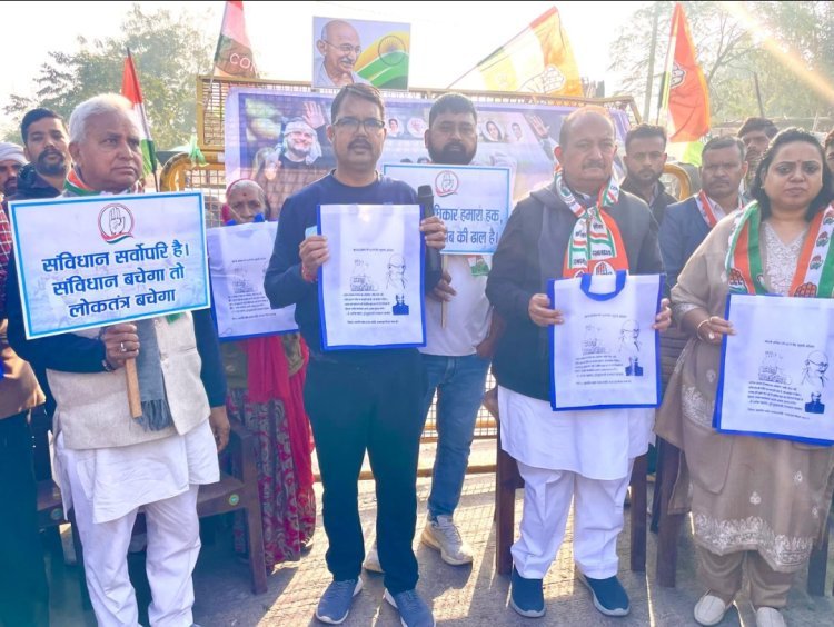 जोधपुर शहर जिला युवा कांग्रेस की मासिक बैठक का आयोजन