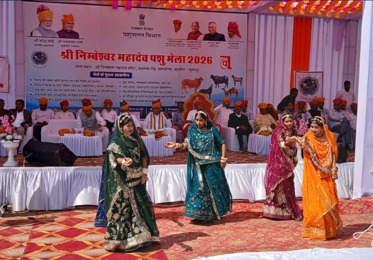 पशुपालन मंत्री कुमावत ने किया मेले शुभारंभ किया* 