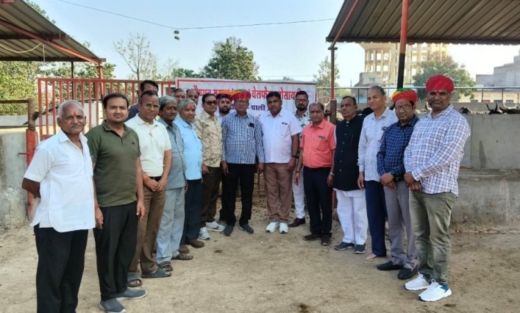 वैष्णव समाज (च सं) वेलफेयर सोसाइटी जिला पाली द्वारा गौ माता लापसी भोग एवं पूजन कार्यक्रम संपन्न