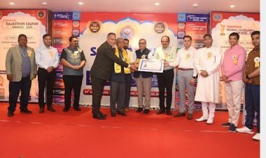 राजस्थानी भाषा के वरिष्ठ साहित्यकार डॉ. कालूखां देशवाली राजस्थान गौरव अवॉर्ड से सम्मानित