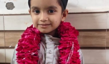 साढ़े चार साल की उम्र में अपना पहला रोजा रखकर  मोहम्मद अशरफ ने सभी का दिल जीत लिया