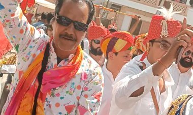 शीतला अष्टमी का पर्व गैरो की धूम 