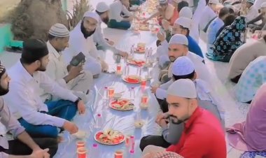 सोजत: हजरत नुरशाह बाबा की दरगाह में बागड़ी परिवार द्वारा इफ्तार का आयोजन