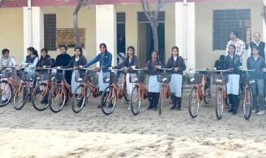 पाली में 100 बालिकाओं को साइकिल वितरण 19 मार्च को