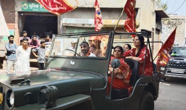 सोजत: चेटीचंड पर निकली भव्य शोभायात्रा  झूलेलाल मंदिर में हुए विविध धार्मिक कार्यक्रम