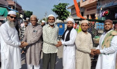 ईद उल फितर का पर्व अकीदत और मोहब्बत से मनाया 