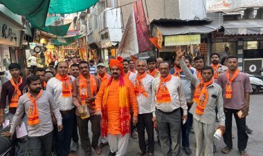 रामनवमीं की शोभायात्रा का दिया निमंत्रण 