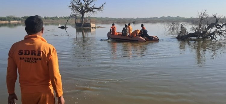 मुकनपुरा तालाब में डूबे युवक का शव एसडीआरएफ ने किया रेस्क्यू*