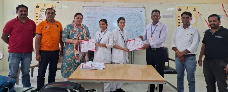 नर्सिंग प्रशिक्षणार्थियों की संभाग स्तरीय प्रतियोगिता में पाली ने बाजी मारी