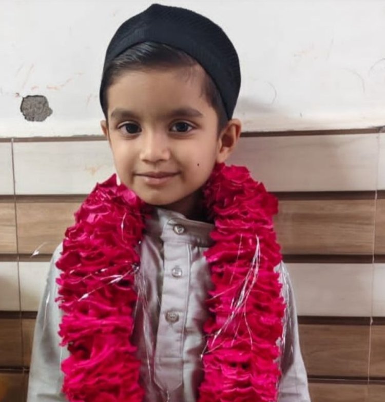 साढ़े चार साल की उम्र में अपना पहला रोजा रखकर  मोहम्मद अशरफ ने सभी का दिल जीत लिया