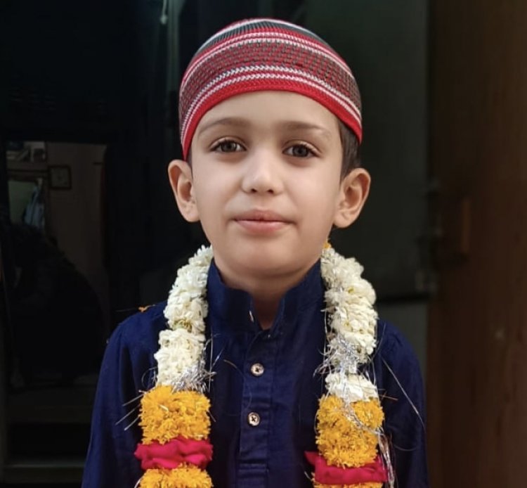 मोहम्मद नोमान सिलावट ने रखा पहला रोजा घर में छाई खुशियां