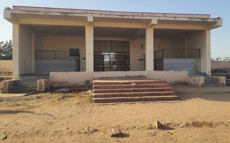 मथानिया के बालाजी स्टेडियम की दुर्दशा!