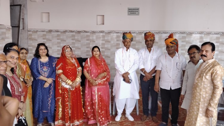 मोयल परिवार का गणगौर उद्यापन समारोह आयोजित