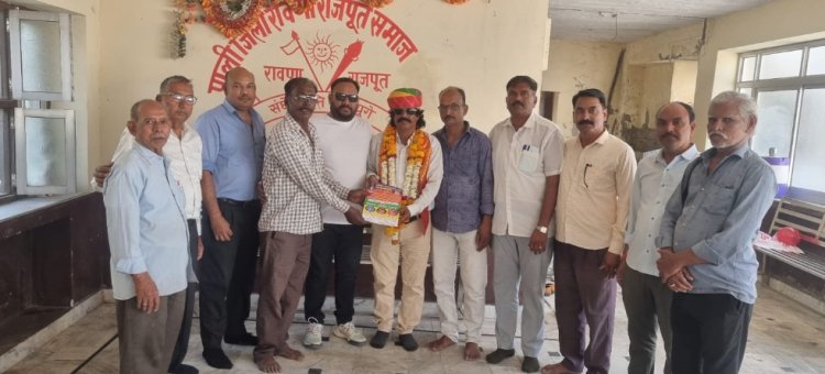 राष्ट्रीय प्रचारक का किया स्वागत