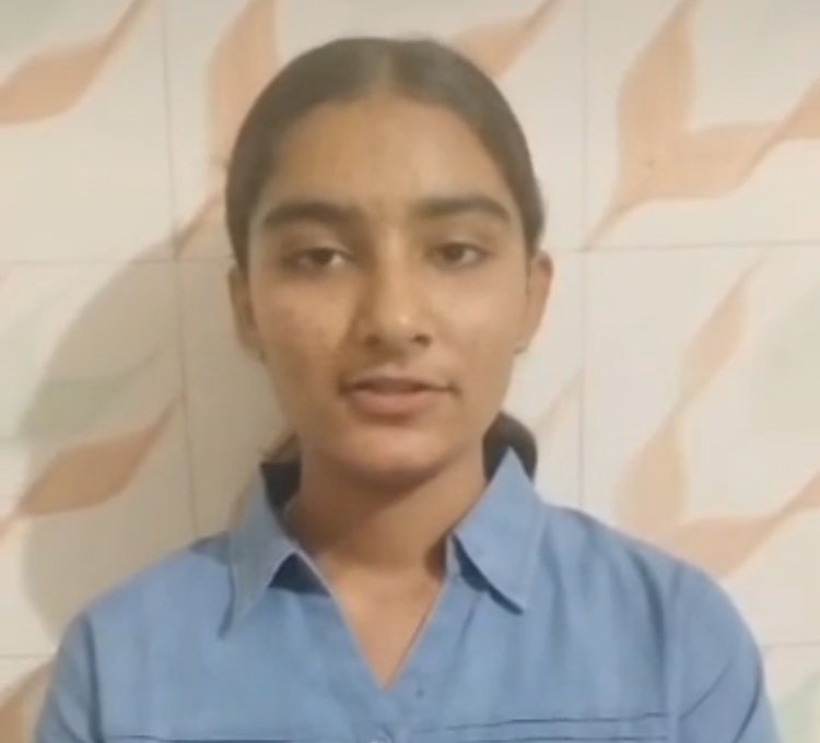 जालोर की चंद्रिका ने 99प्रतिशत अंक किए हासिल       