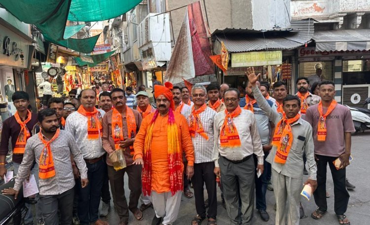 रामनवमीं की शोभायात्रा का दिया निमंत्रण 