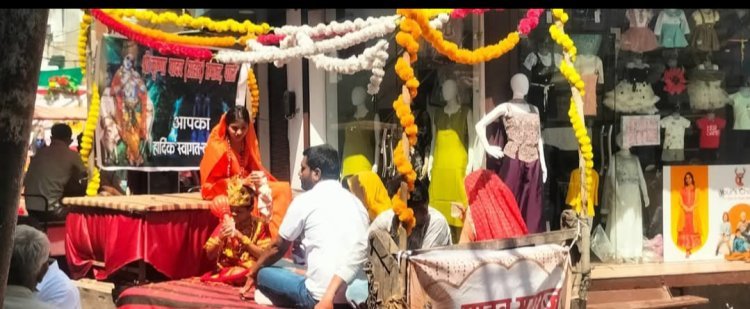 रामनवमी की शोभायात्रा से भगवामय हुआ पाली 