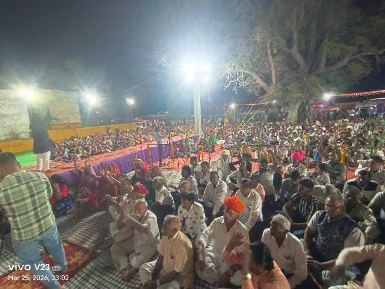 सवराड़ बायोसा धाम मेला व शोभा यात्रा धूमधाम से सम्पन्न