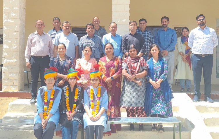 उत्कृष्ट परिणाम देने विद्यार्थियों का किया सम्मान          