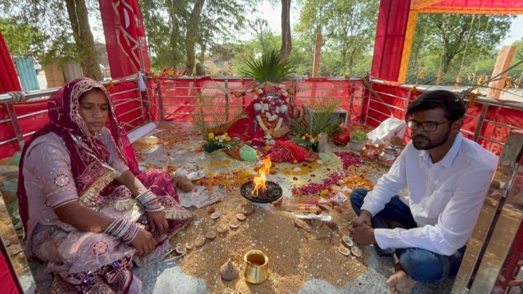 सवराड़ भैंसा माता नौ दिवसीय महायज्ञ का समापन