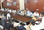 जिला प्रभारी सचिव पी रमेश ने ली समीक्षा बैठक, समयबद्ध एवं प्रभावी क्रियान्वयन के दिए निर्देश’