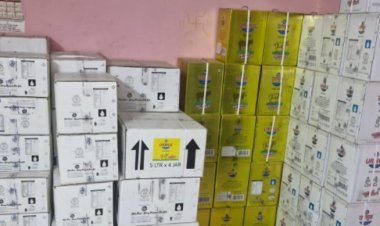 मंडोर मंडी में बड़ी कार्रवाई 14800किलो घी और खाद्य पदार्थ सीज