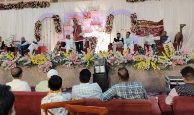 जश्न-ए-शादमानी ऑल इण्डिया मुशायरा आयोजित उम्दा कलाम सुनकर मंत्रमुग्ध हुए श्रोता 