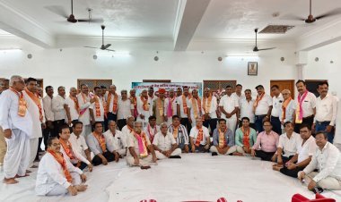 पाली जिला श्री मैढ़ क्षत्रिय स्वर्णकार समाज संस्थान कार्यकारिणी की प्रथम मीटिंग का हुआ आयोजन 