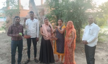 मूक पशु-पक्षियों की प्यास बुझाने के लिए 101 परिंडे लगाए