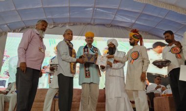 डॉ कालू खां देशवाली डॉ अंबेडकर कीर्ति सम्मान 2026 से सम्मानित 