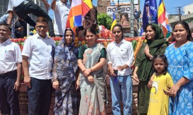 डॉ भीमराव अंबेडकर जयंती हर्षोल्लास पूर्वक मनाई 