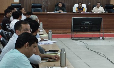 *विभागीय योजनाओं की प्रगति की हुई समीक्षा