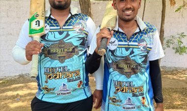 कौम मेड़ती सिलावटान क्रिकेट प्रतियोगिता रहमानिया इलेवन ने स्माइल इलेवन को हराया 