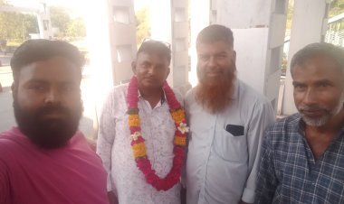 रक्तवीर मोहम्मद शाहीद सिलावट का किया भव्य स्वागत