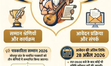 नारद सम्मान के लिए प्रविष्टि  28 अप्रैल तक आमंत्रित 
