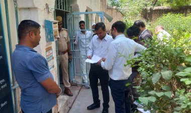 केन्द्रीय कारागृह का किया औचक निरीक्षण*