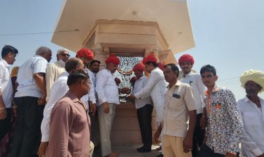 50 लाख की लागत से बने कार्यों का भामाशाह ने किया उद्घाटन