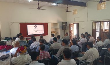 जनगणना हेतु प्रथम चरण का सुपरवाइजर एवं प्रगणकों का प्रशिक्षण कार्यक्रम आयोजित