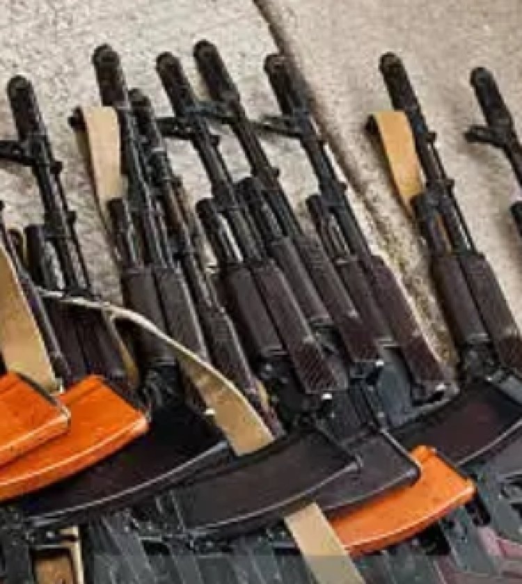 अवैध हधियार बरामद         