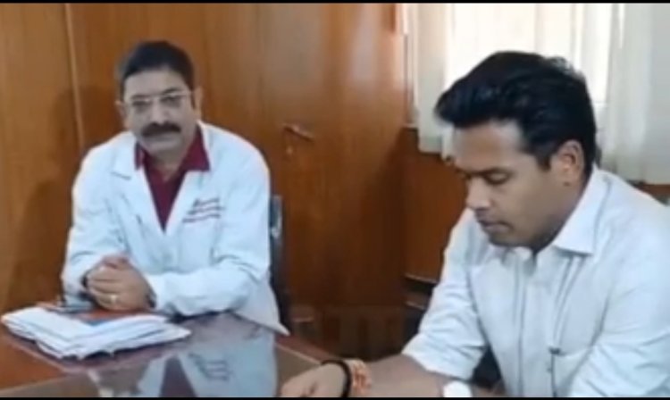 कलेक्टर ने एमडीएम अस्पताल का किया निरीक्षण   