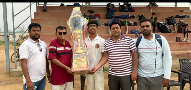 फाल्कन एकेडमी ने जीता के के कल्ला मैमोरियल सब जूनियर क्रिकेट कप     