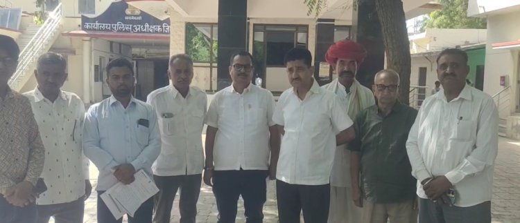 खुशवीर सिंह जोजावर ने कलेक्ट्रर को सौंपा ज्ञापन      